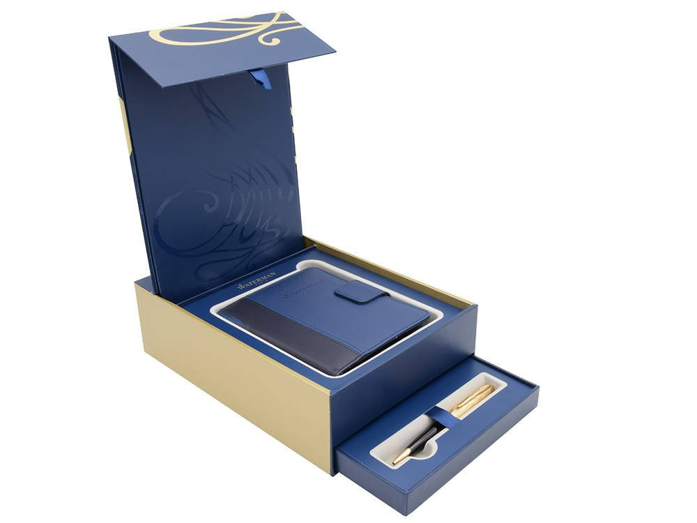 Długopis Waterman Carene czarny GT z etui